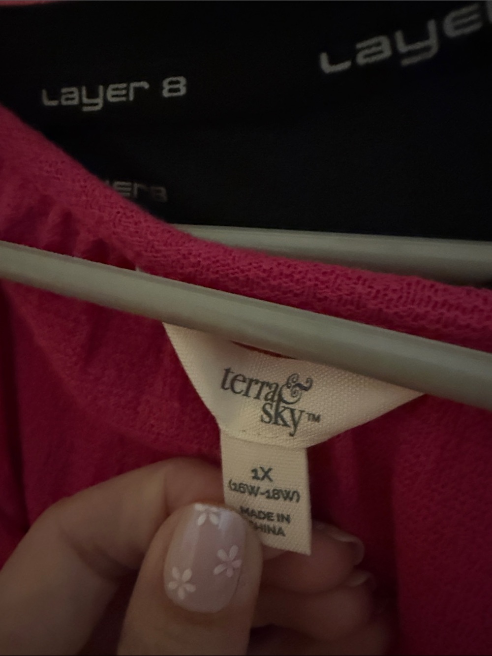 Terra & Sky blouse pink with button detail - Picture 3 of 5